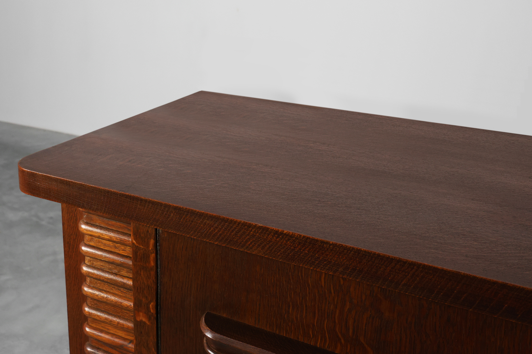 French Art Deco Oak Sideboard by Jacques Klein, circa 1925thumbnail